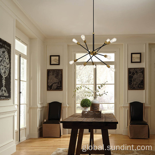 Steel Decorative Lighting Pendant Light Fashionable Steel Living Room Decorative Pendant Light Factory
